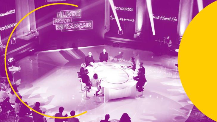 Plateau de l'émission Le livre favori des Français